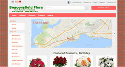 Desktop Screenshot of beaconsfieldflora.com